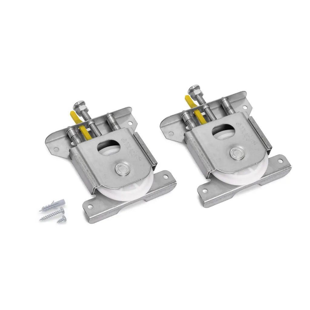 Kit roulettes basses pour coulissant 70kg slowmove - EMUCA - 6188720