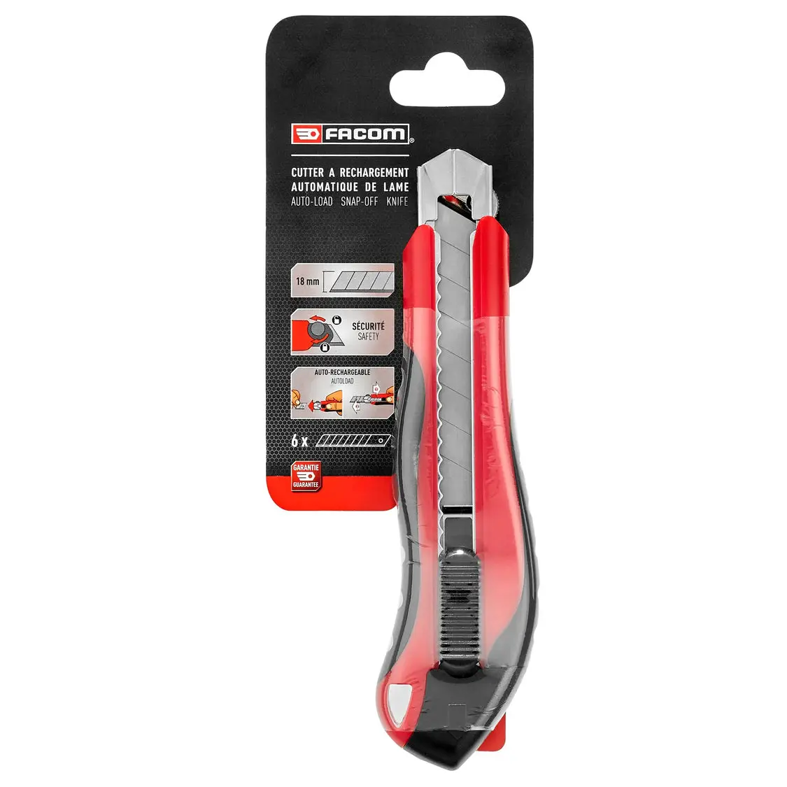 Cutter lame sécable 18 mm - FACOM - 844.S18PB
