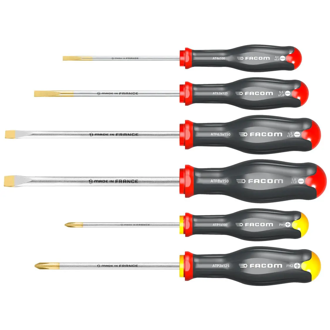 Jeu de 6 tournevis Protwist - FACOM - ATP.J6PB