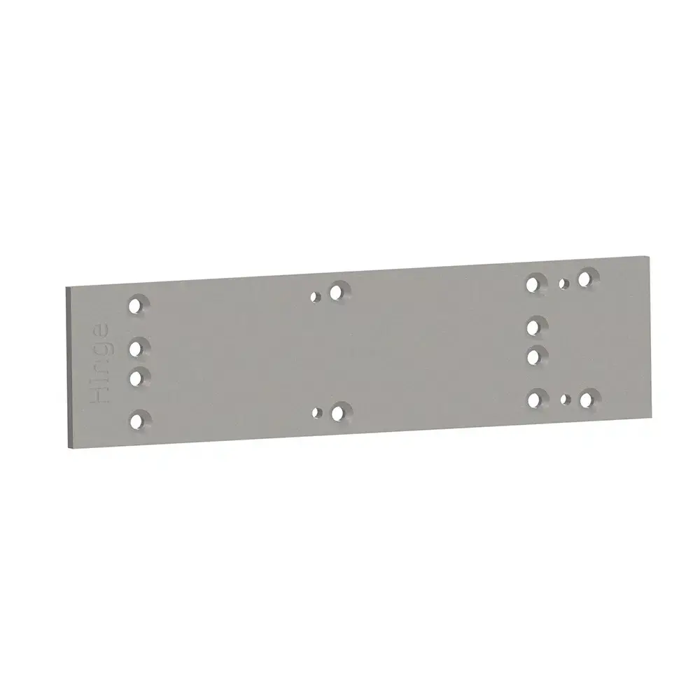 Plaque de montage - ASSA ABLOY - A187 pour DC135 en argent satiné - 11508000