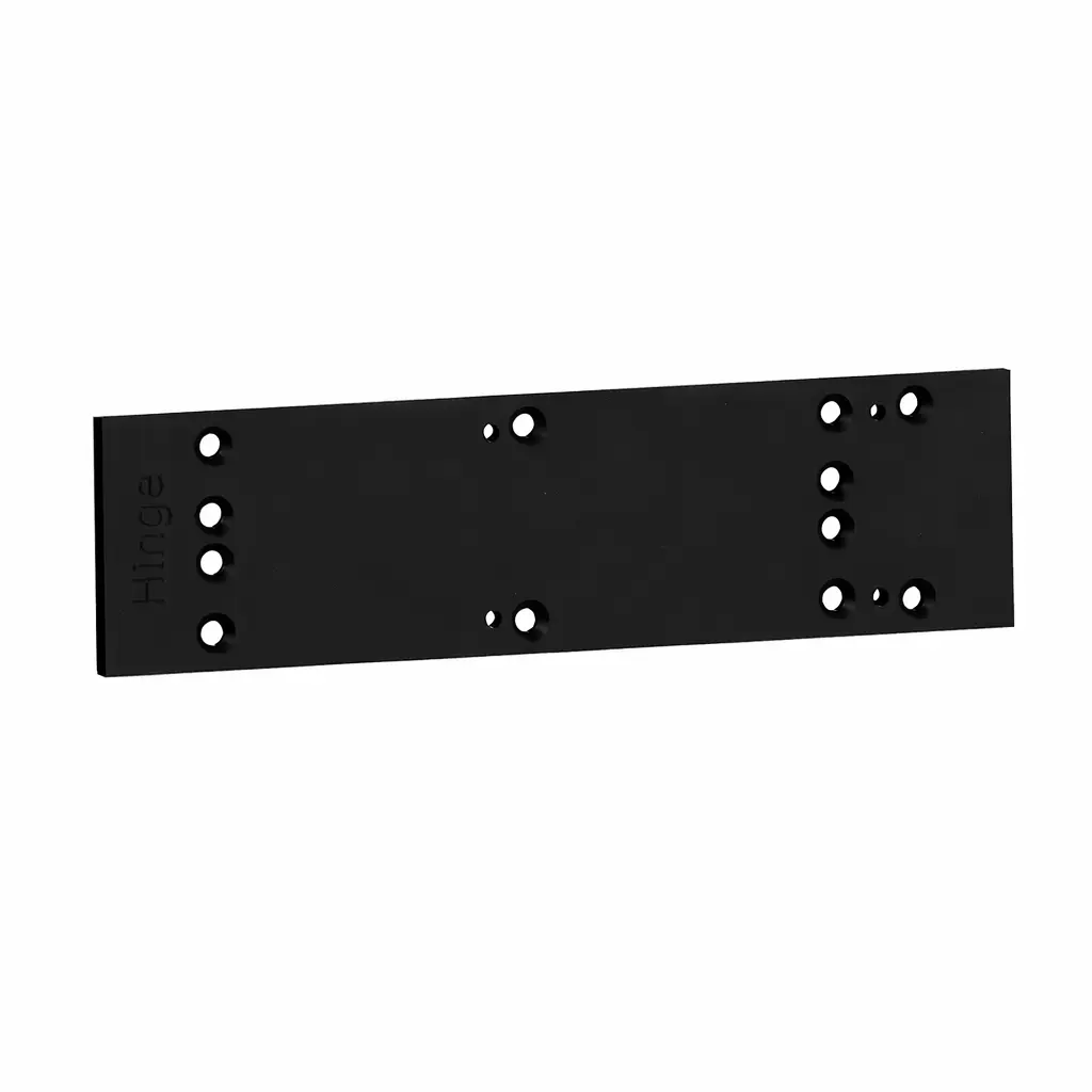 Plaque de montage-  ASSA ABLOY - A187 pour DC135 en noir - 11508000