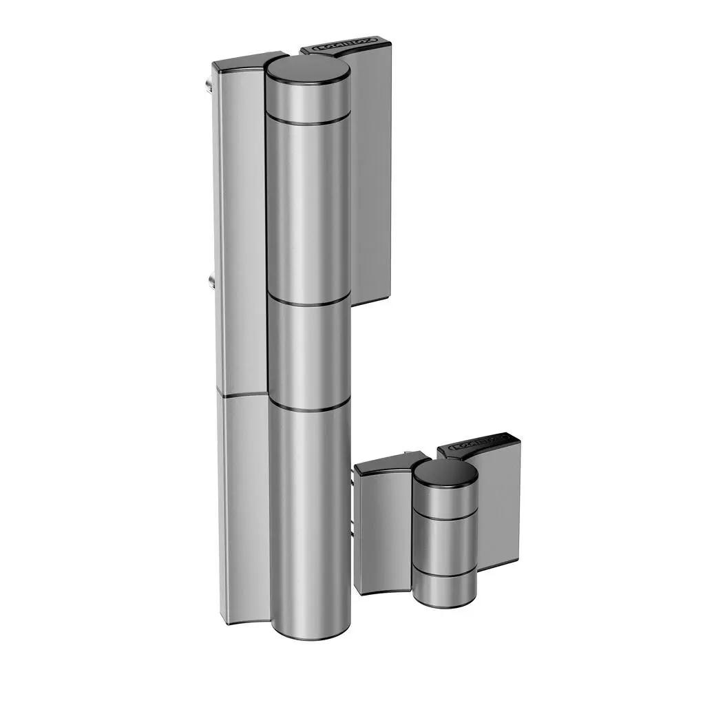 Charnière avec ferme-portail hydraulique 180° intégré MAMMOTH180-2 (Deuxième génération) - LOCINOX - P00017909-SILV