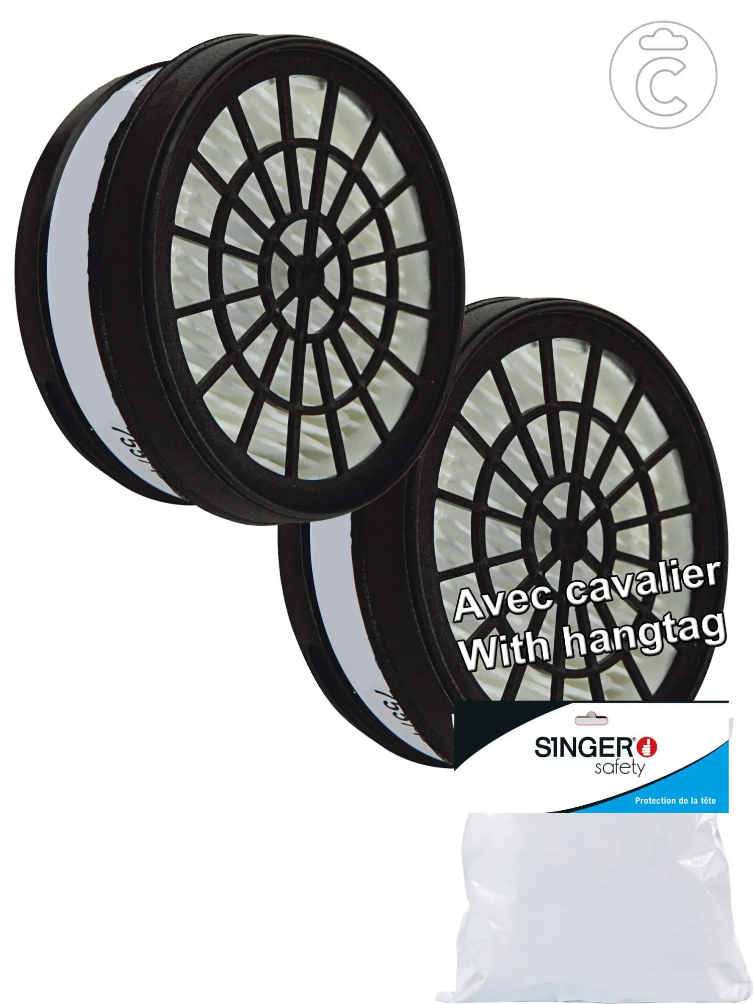 Filtre P3 pour masque respiratoire 756 - SINGER - 755P3