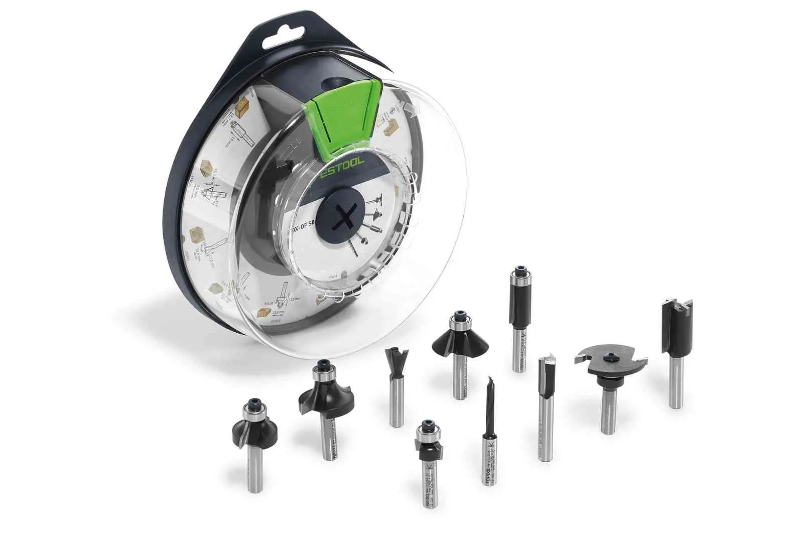 Boîte de fraises Box-OF HW S8 Mix - FESTOOL - 498979