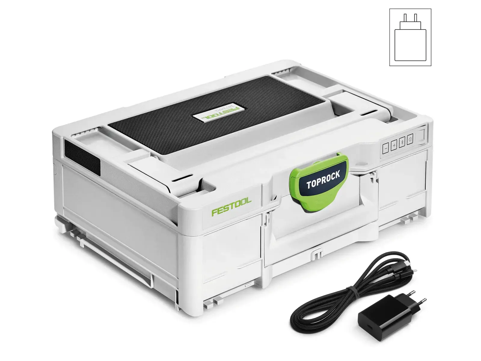 Systainer³ avec enceinte Bluetooth® intégrée SYS3 BT20 M 137 USB-C TOPROCK -  FESTOOL - 578563