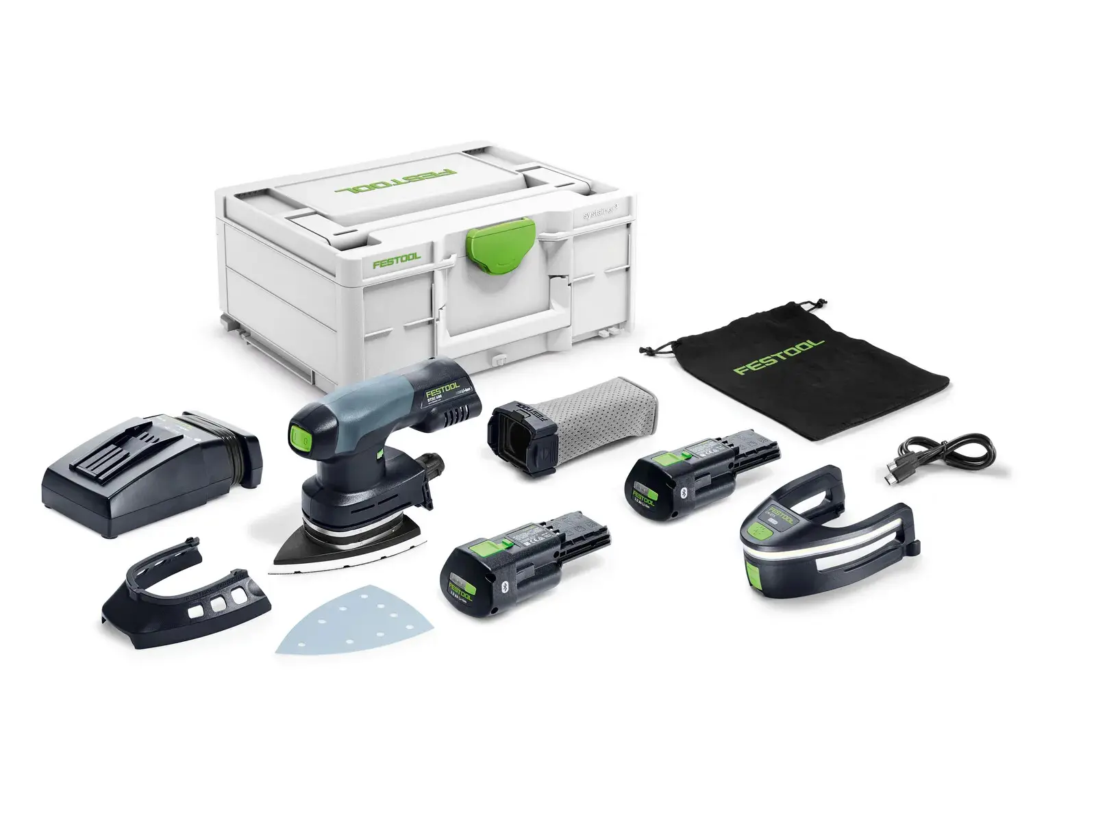 Ponceuse delta sans fil DTSC 400 3.0 I-PLUS - FESTOOL - systainer - 578848