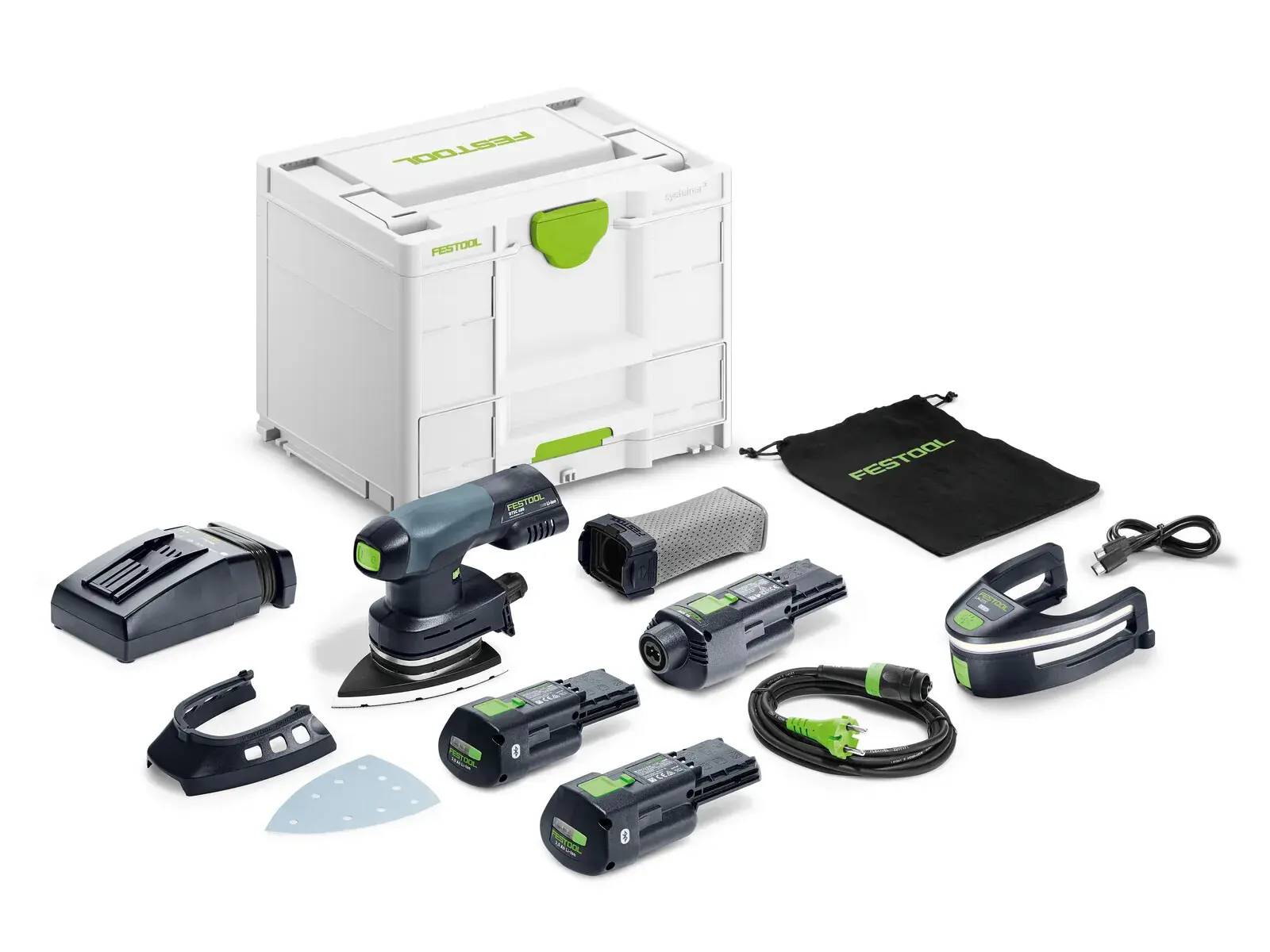Ponceuse delta sans fil DTSC 400 3.0 I-SET - FESTOOL - systainer - 578851