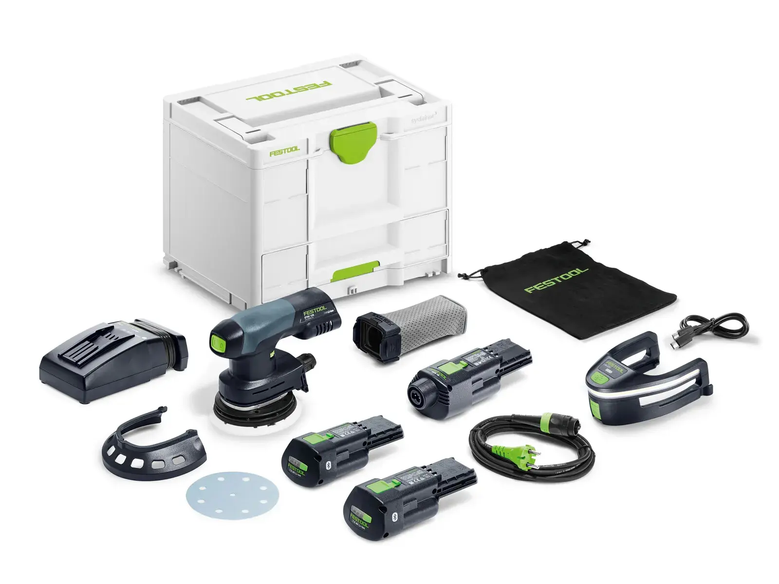  Ponceuse excentrique sans fil ETSC 125 3.0 I-SET - FESTOOL - systainer - 578857