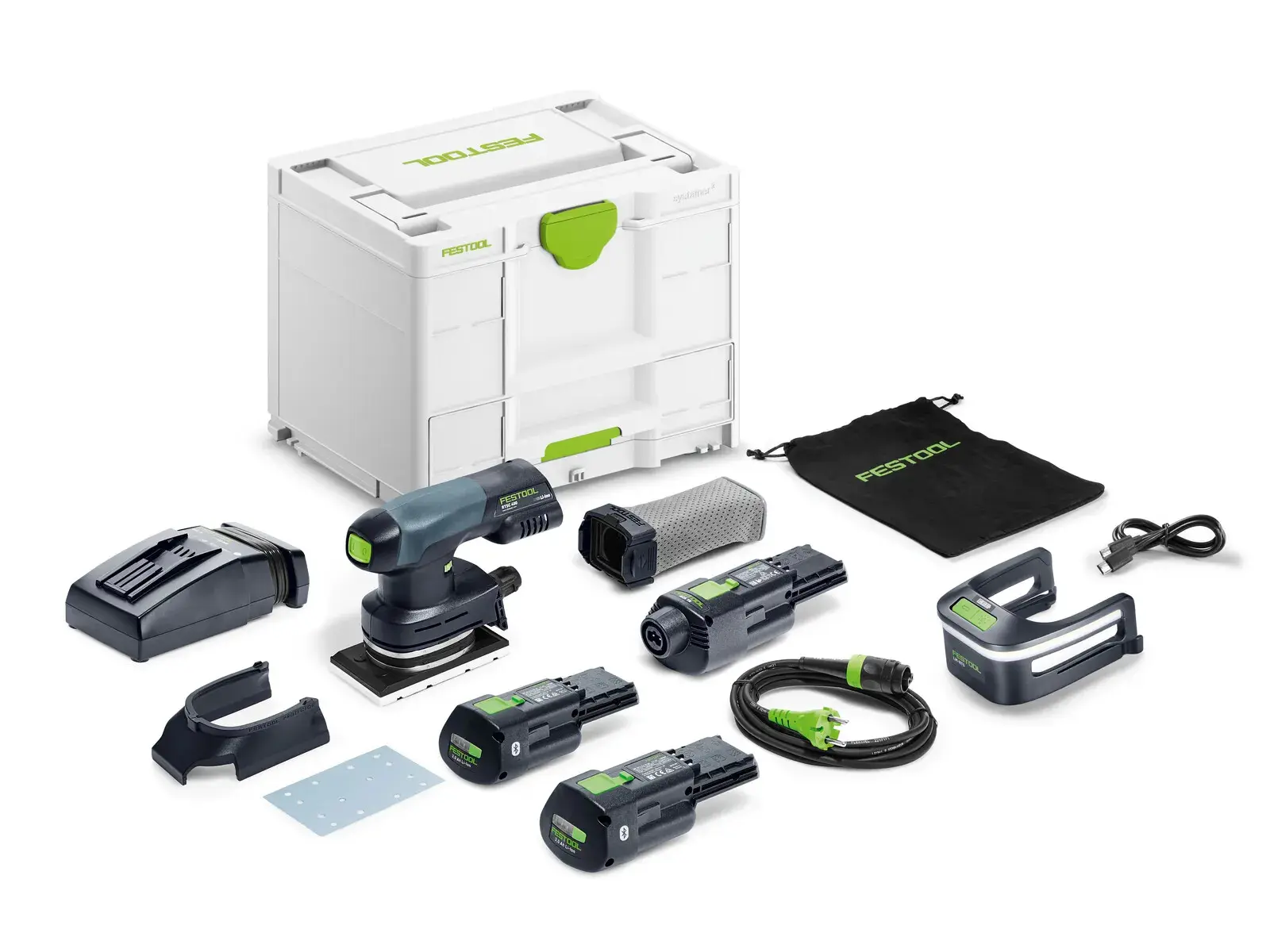 Ponceuse vibrante sans fil RTSC 400 3.0 I-SET - FESTOOL - 578934