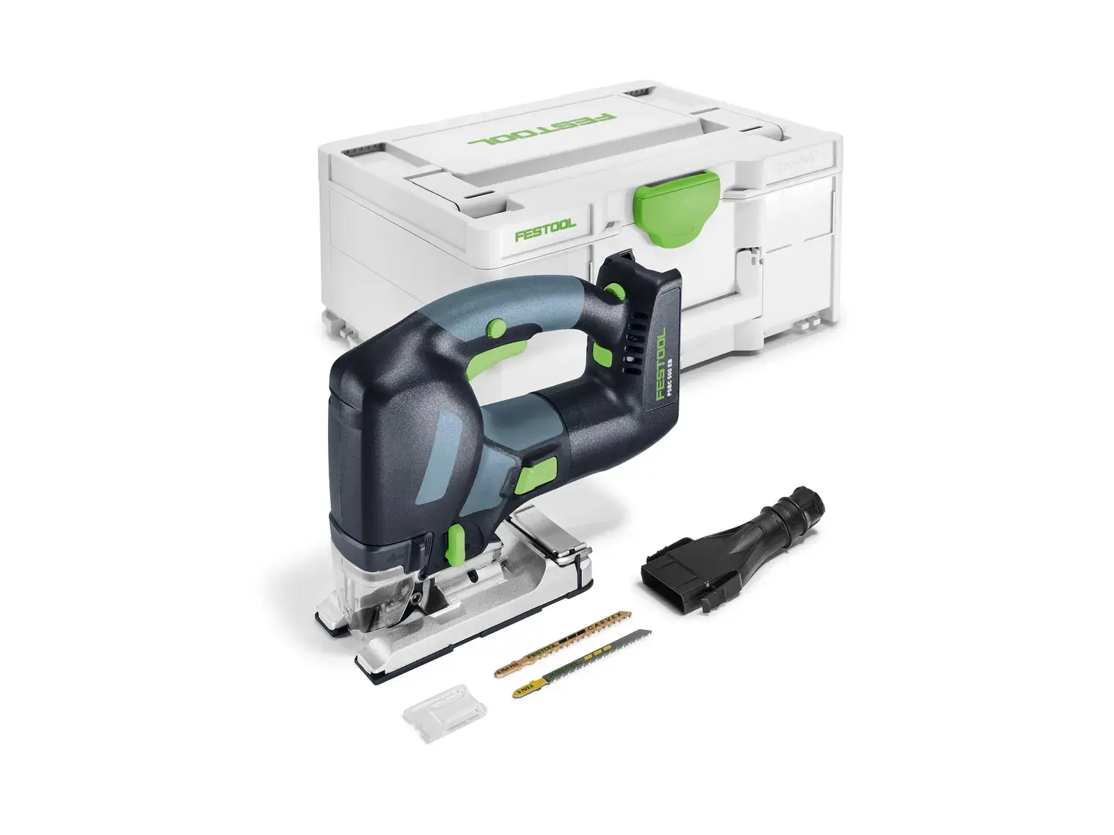 Scie sauteuse sans fil PSBC 500 EB-Basic - FESTOOL - sans batterie, ni chargeur - SYSTAINER - 576972