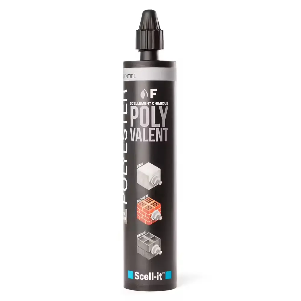 Cartouche de scellement chimique 300ml polyvalente 1 ATE Gris - SCELL-IT - F300G