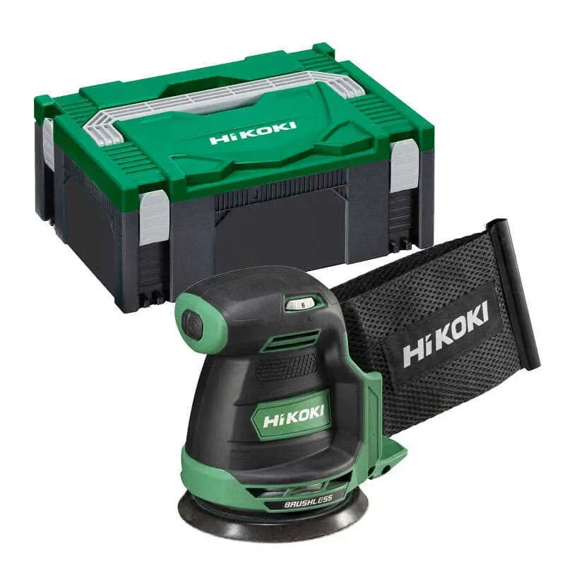 Ponceuse excentrique 18V Li-ion Brushless Ø125mm - KIKOKI - sans batterie, ni chargeur - HitCase - SV1813DAW2Z