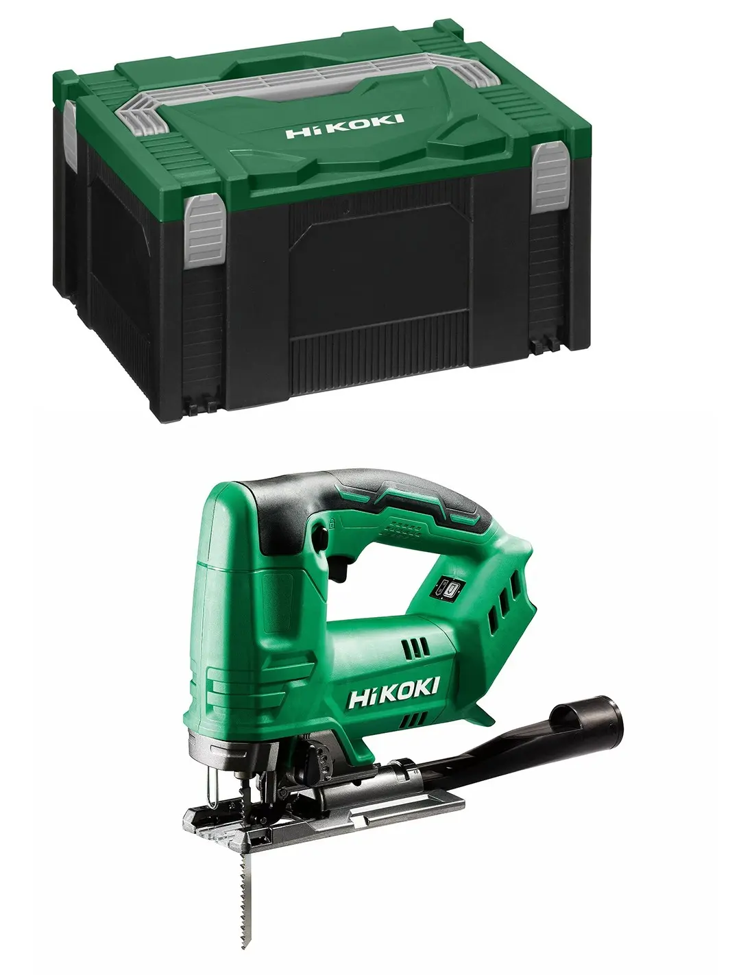 Scie sauteuse sans fil 18V - HIKOKI - sans batterie, ni chargeur - HitCase III - CJ18DAW2Z 