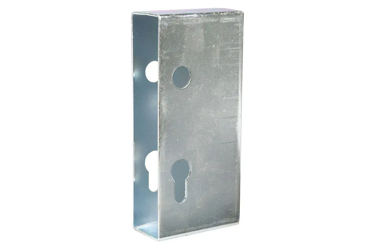 Boîtier métallique pour serrure de portail coulissant 50mm - IBFM - 446050