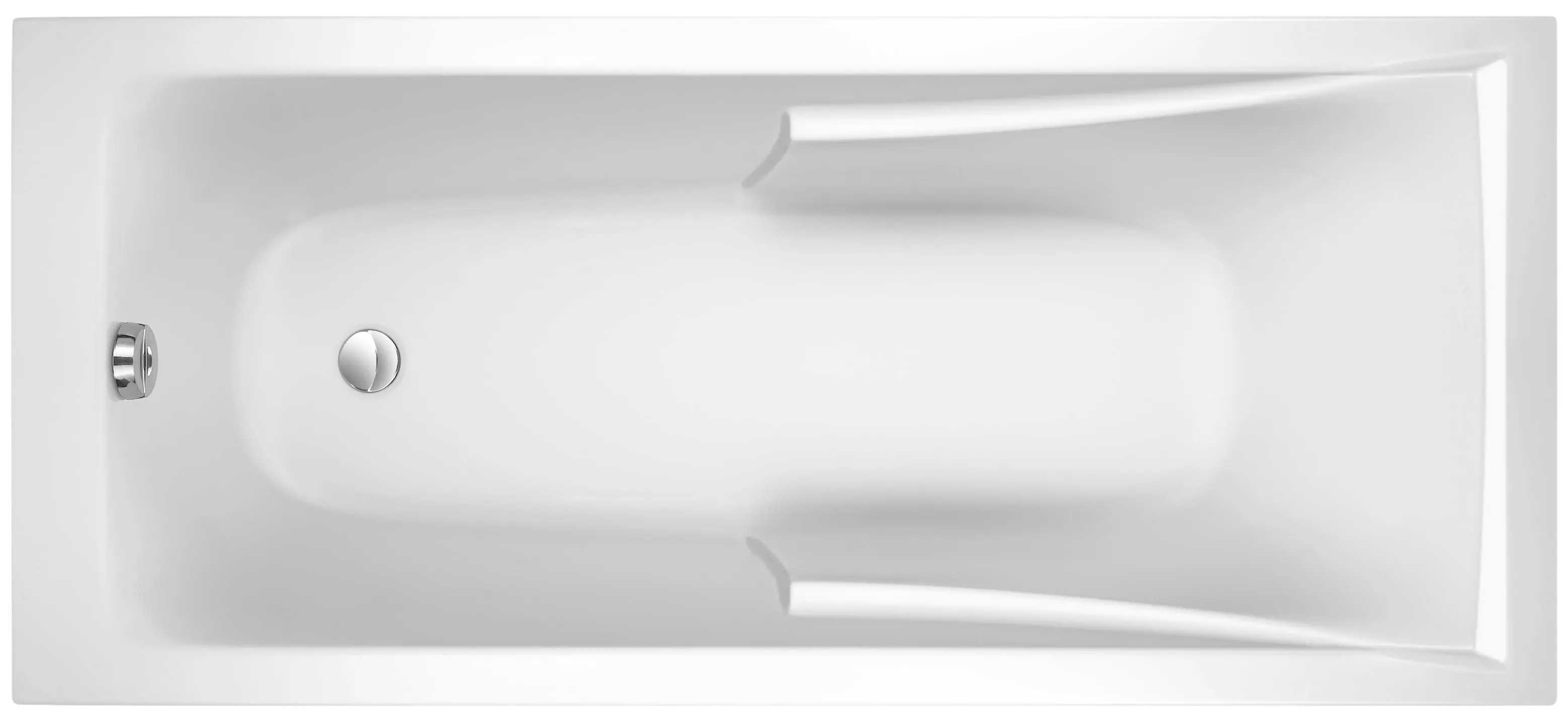 Baignoire CORVETTE 3 de 170X75 CM  Blanche- JACOB DELAFON - E60901-00