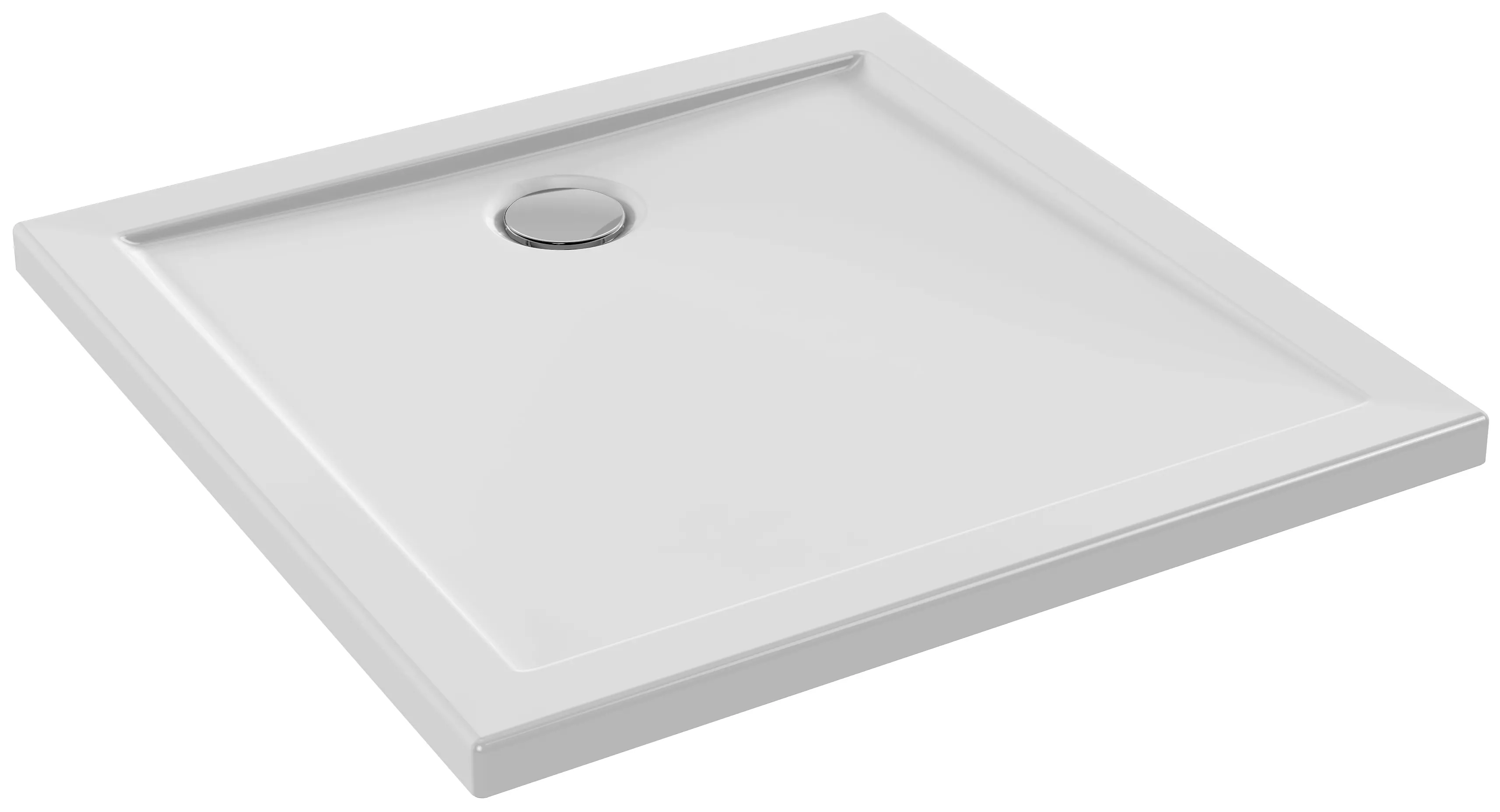 Receveur KYREO à poser 80X80cm BLANC - JACOB DELAFON - ENB90-00