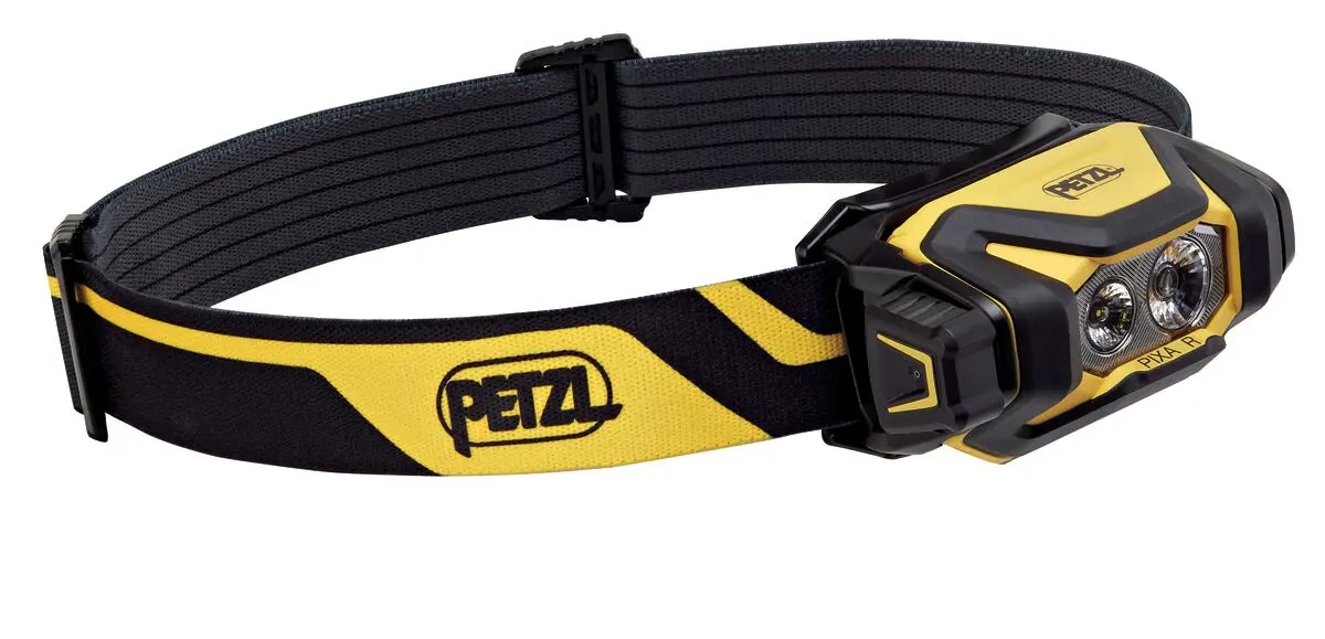Lampe frontale  PIXA® R - compacte, robuste, étanche et rechargeable, conçue pour les environnements exigeants. 600 lumens (mode BOOST) - PETZL - E120CA00