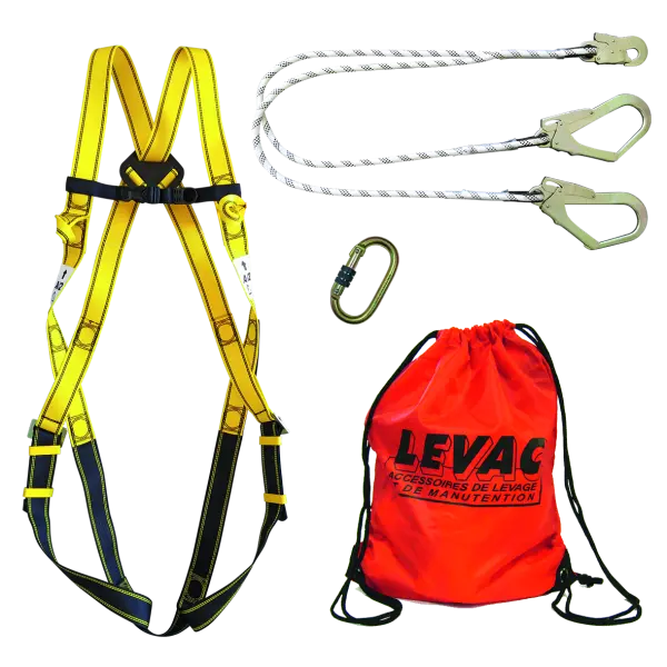Kit harnais antichute N°7 ÉCHAFAUDAGE - LEVAC - 3616KIT7