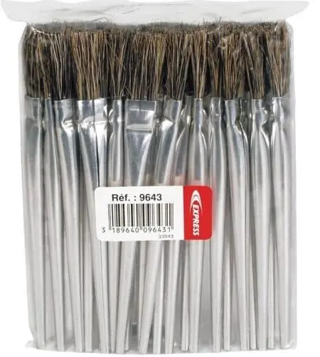 Sachet de 25 pinceaux  - GILBERT EXPRESS - 9643