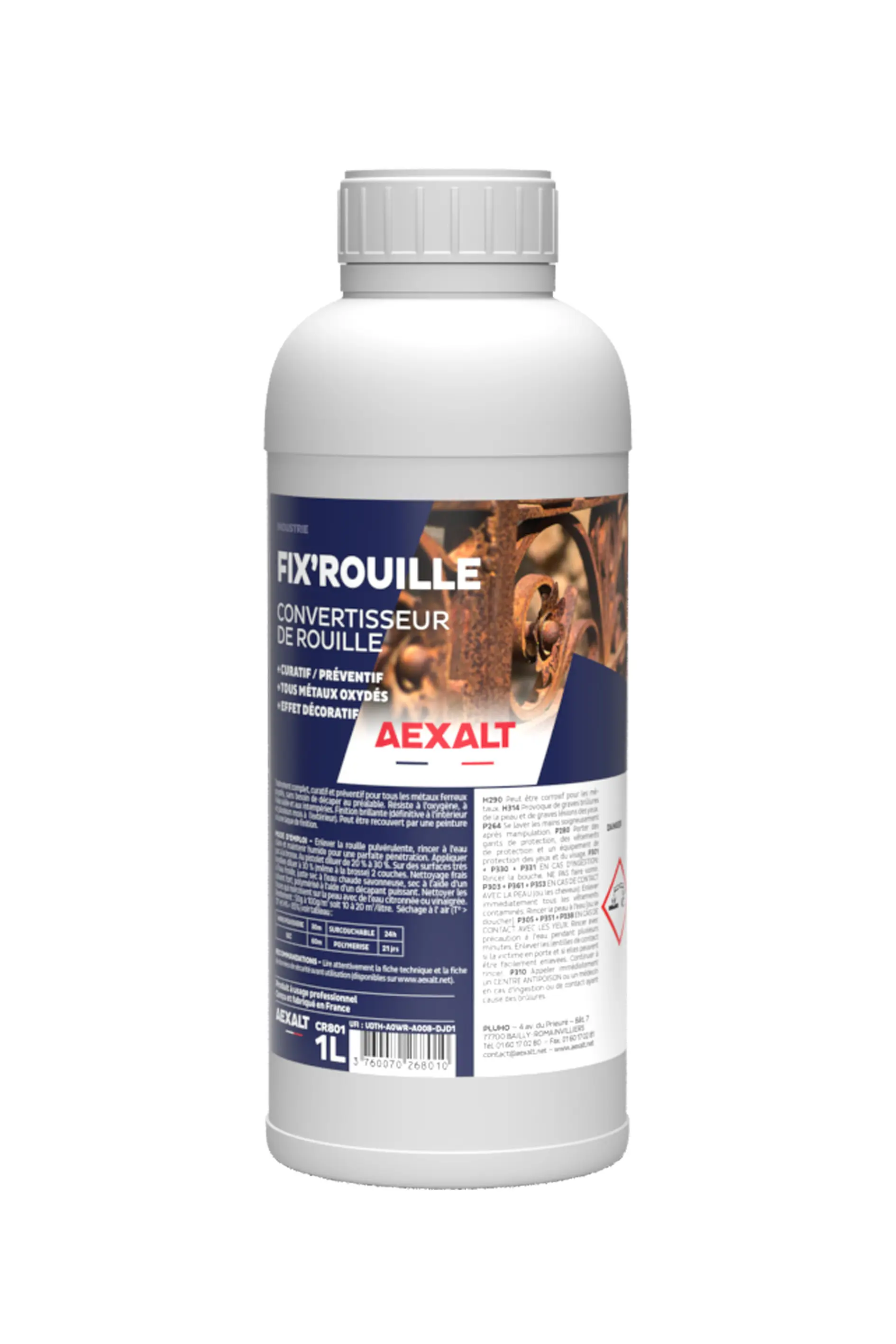 Convertisseur de rouille Fix'rouille 1L - AEXALT - CR801