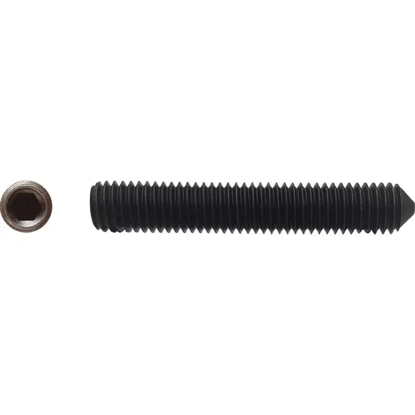 Vis sans tête à bout pointeau six pans creux (STHC) brut - LENNIE - 21287