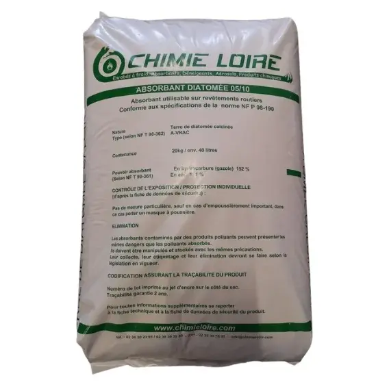 Sac terre de diatomée rouge - CRISTAL HYGIENE - CGDI562X