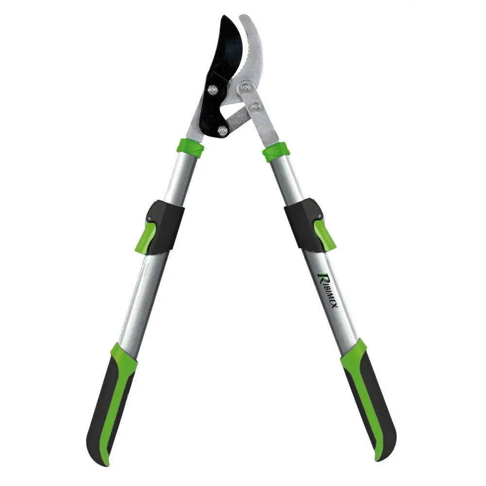 Coupe-branches à contre-lame crantée 98 cm manches télescopiques - RIBIMEX - PRCBT98