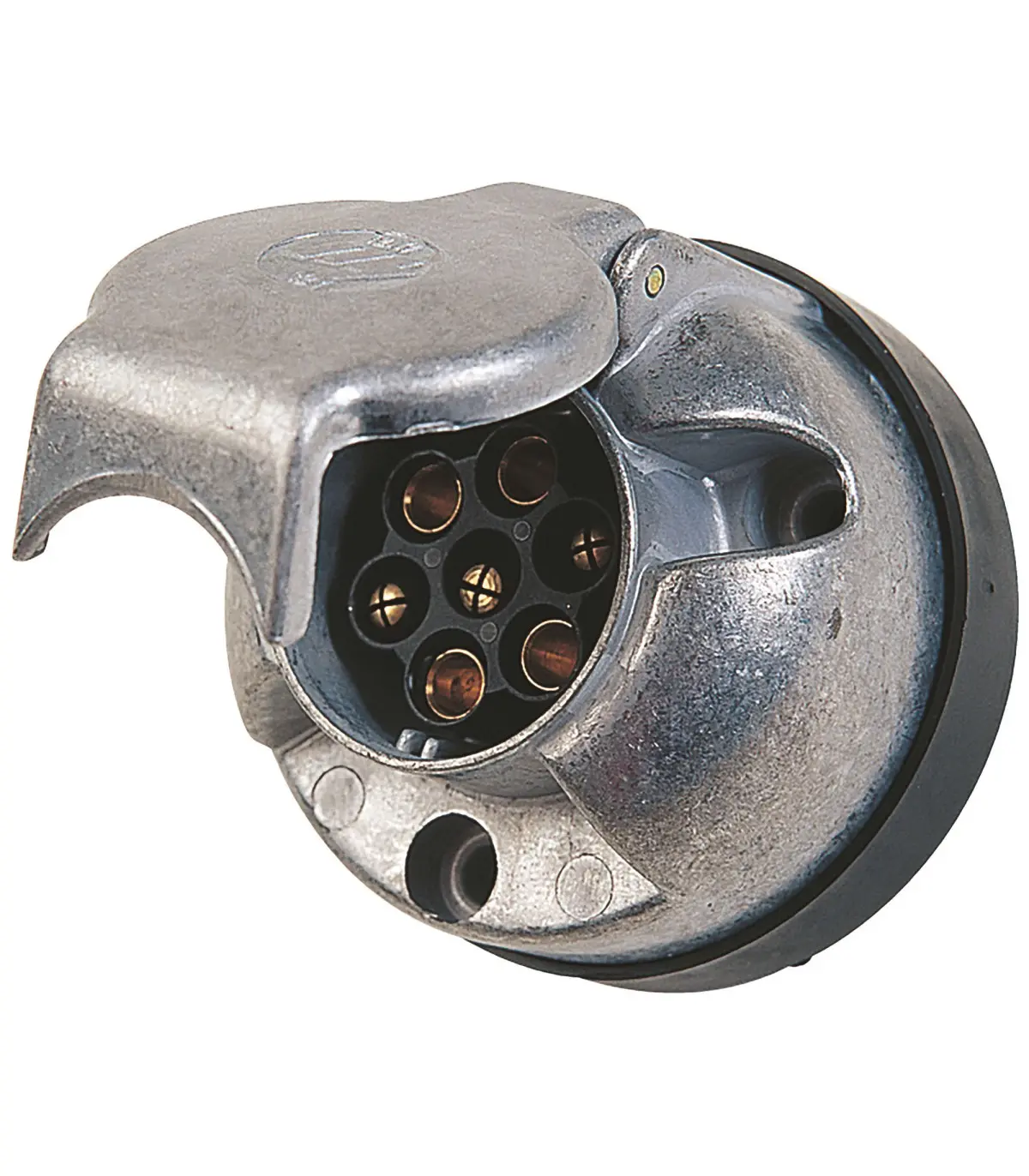 Prise métal femelle à fixer 12, 7plots - AUTOBEST - 240441