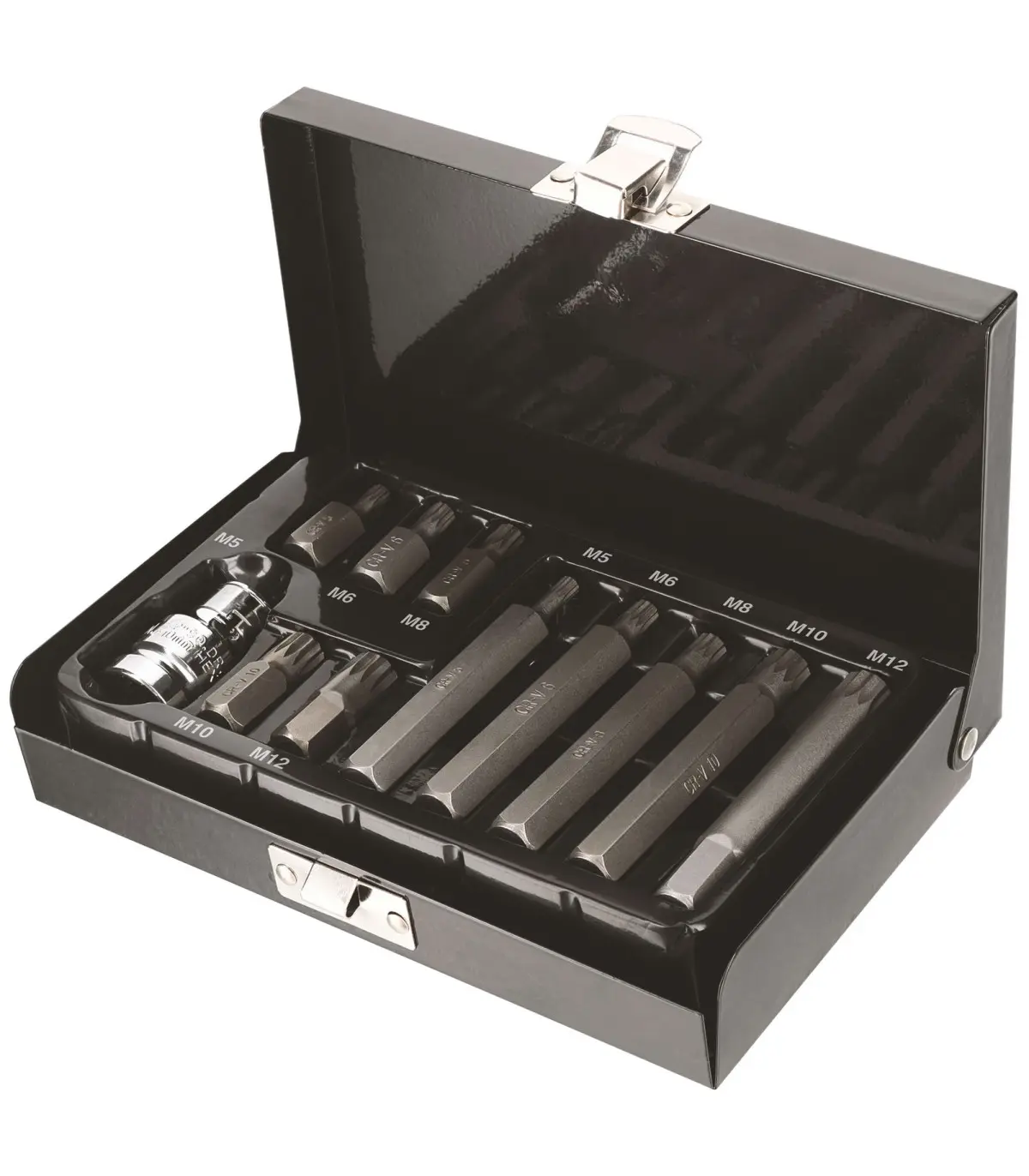 Coffret de 11 embouts XZN avec porte embout carré 1/2 - AUTOBEST - 325441