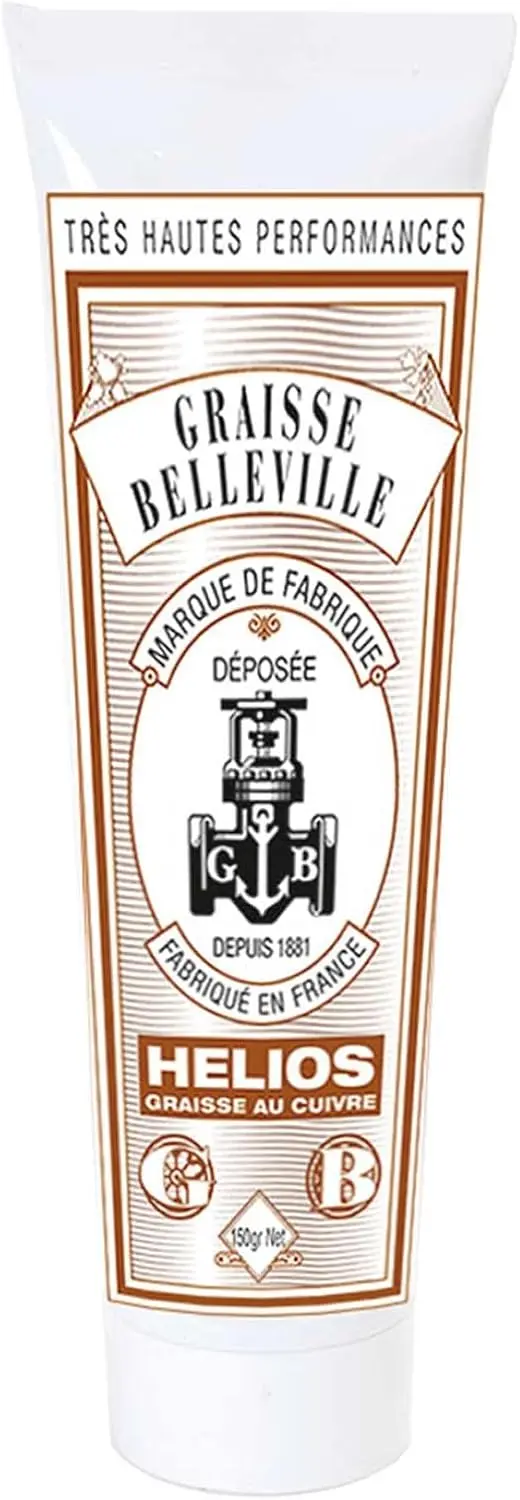 Graisse au Cuivre Conductrice HELIOS - Tube 150g - GRAISSE BELLEVILLE - HELT150