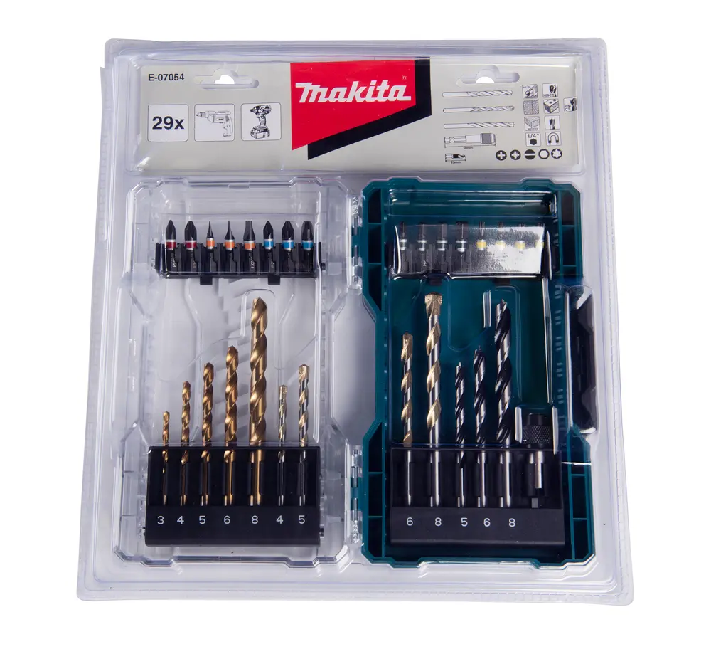 Coffret perçage vissage 29 pièces - MAKITA - E-07054