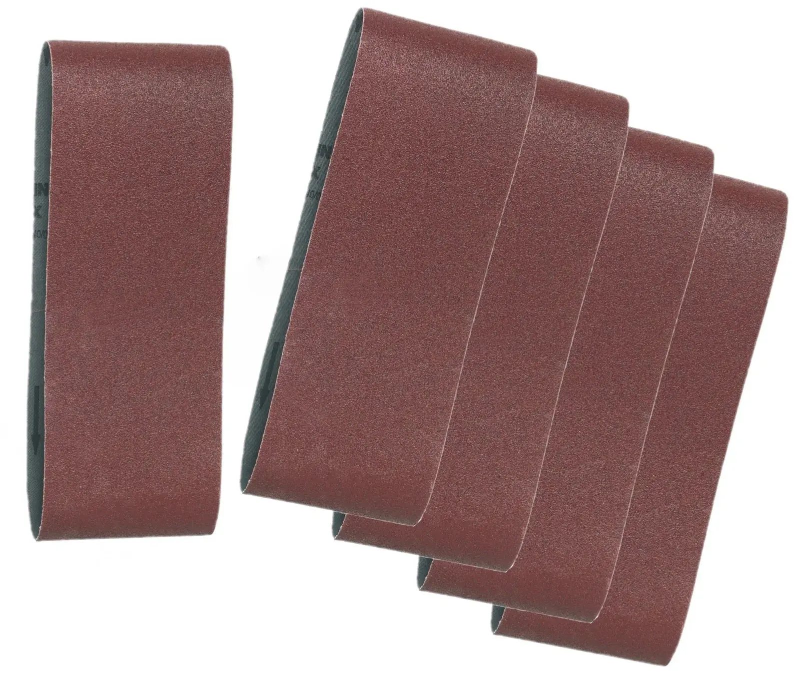 Bandes abrasives pour bois métal - 100 x 610 mm G100 - 5 pcs - MAKITA - P-36918