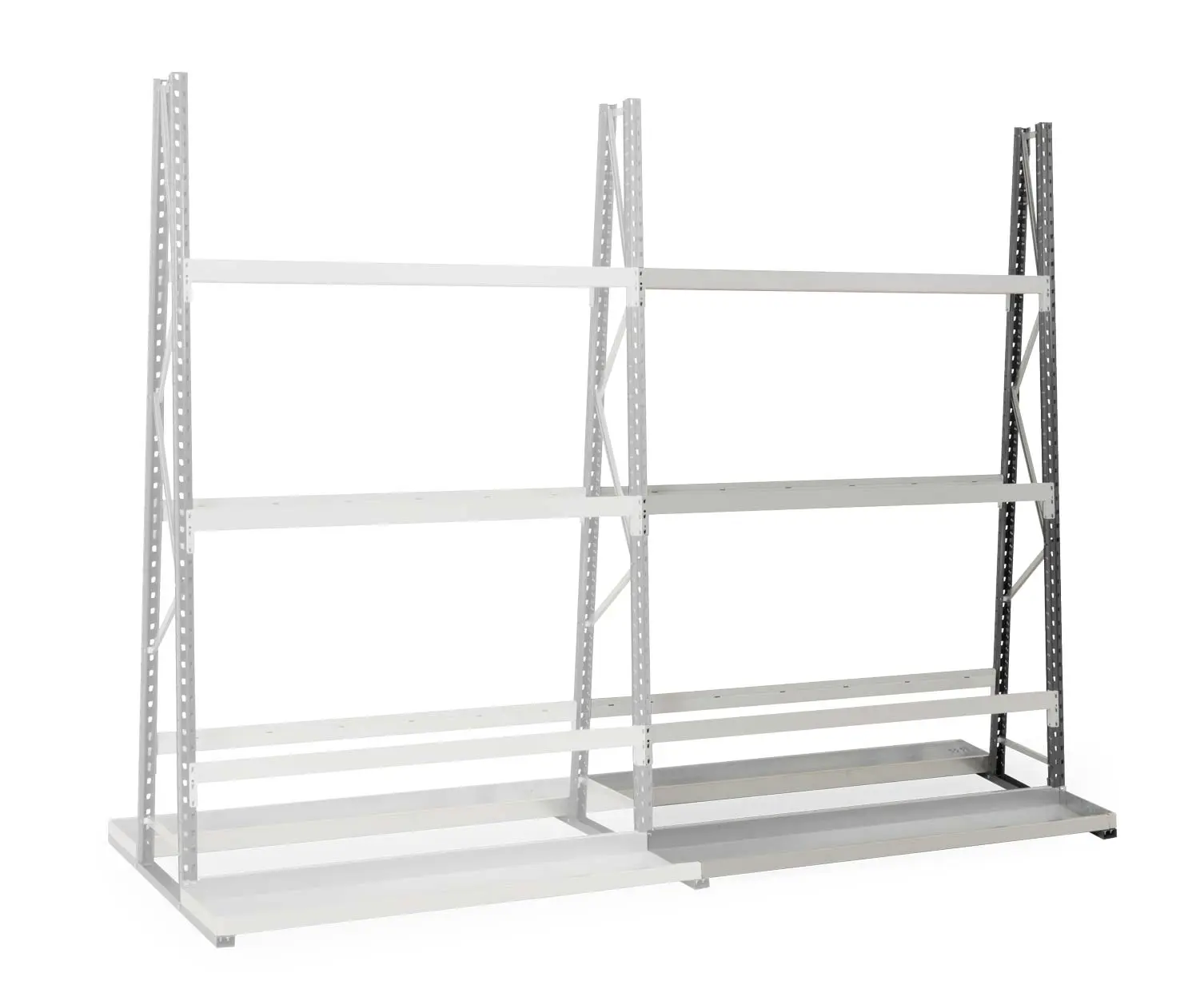 Rayonnage Epsivol vertical - Kit suivant double face peint - MANORGA -  ZRVERTICDF