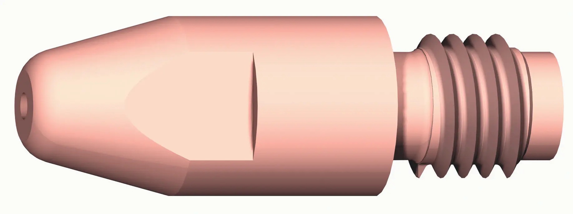 Thermacut Tz844501 Tube Contact Cuivre M8 1,2 Mm Pour Torche Mb36 - Mb501