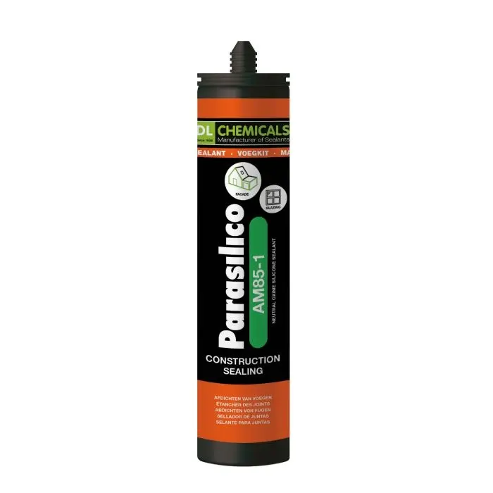 Silicone parasilico AM85-1 RAL9011 Noir graphite 300ML - DL CHEMICALS - 100055