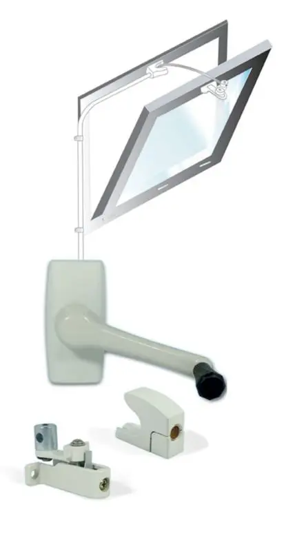 Kit ferme imposte manivelle - SOUCHIER - 26813-0