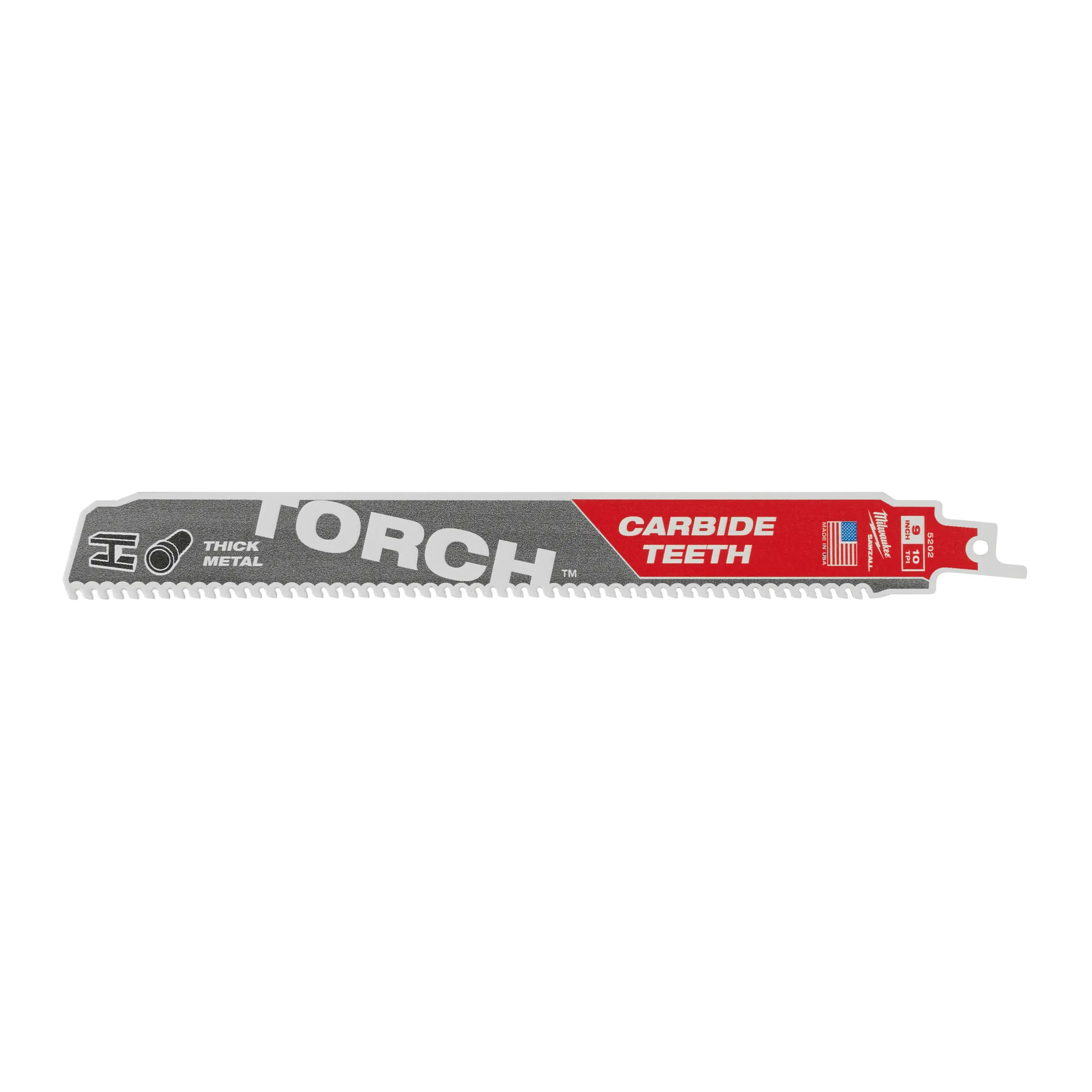 Lame scie sabre tct torch 230X10 - 5PC - MILWAUKEE - 48475552