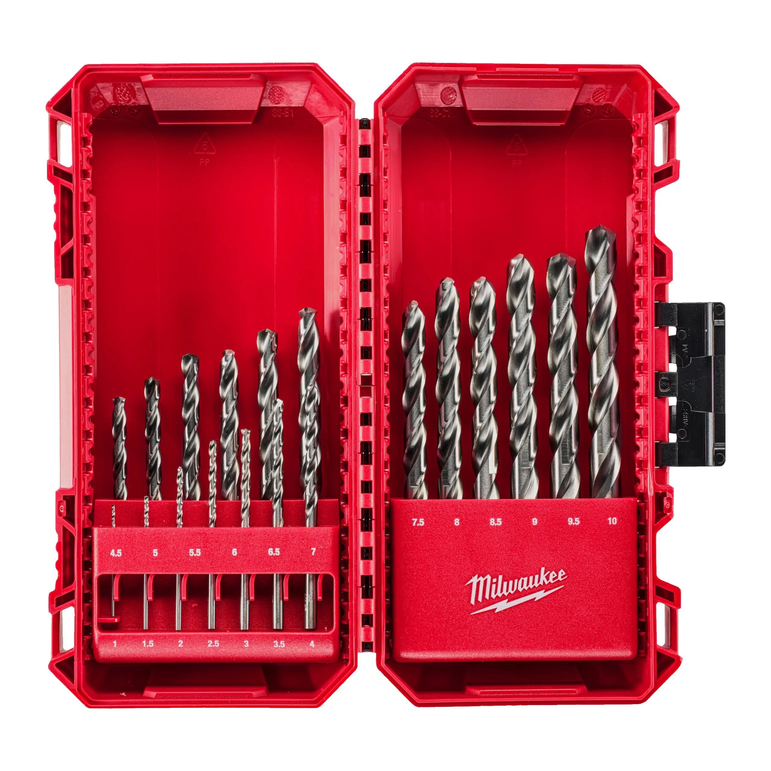 Set 19 forets HSS-G Thunderweb - 19 pièces - MILWAUKEE - 4932499766