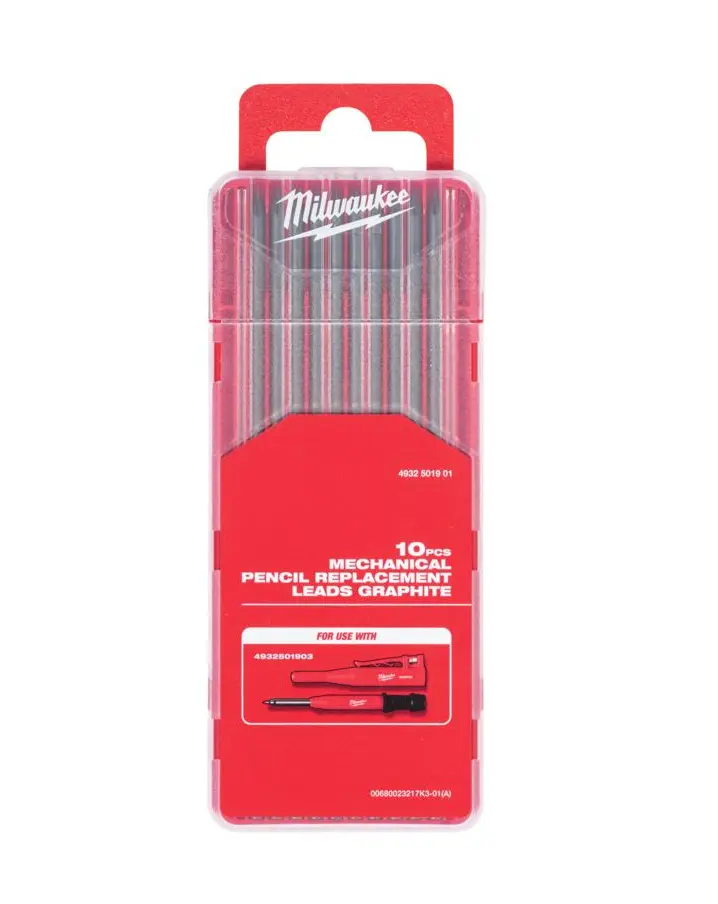 Mines noir pour Crayon de chantier INKZALL - MILWAUKEE - 4932501901