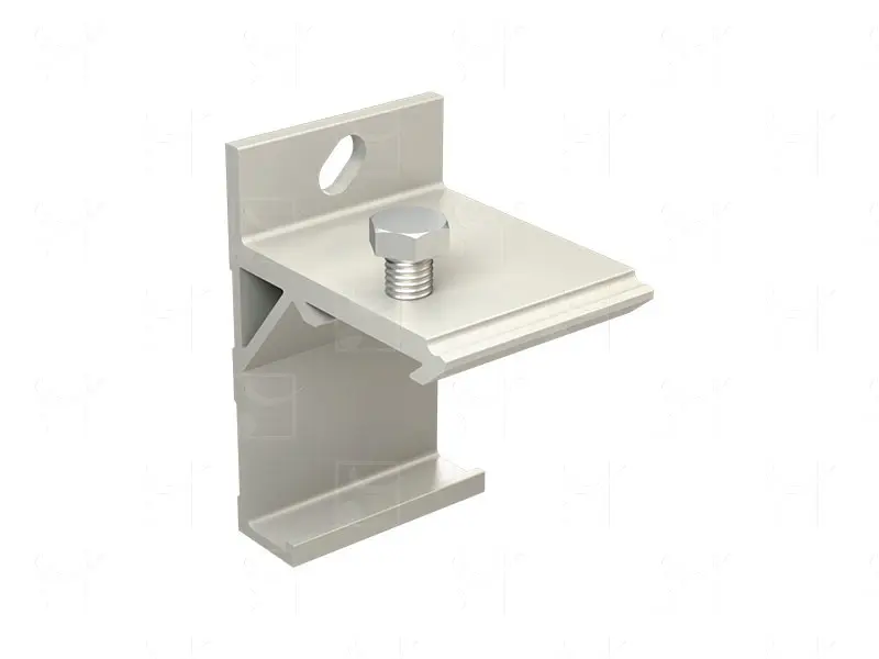 Equerre de fixation SAF rail simple - 1 pièce - MANTION SAS - 13013