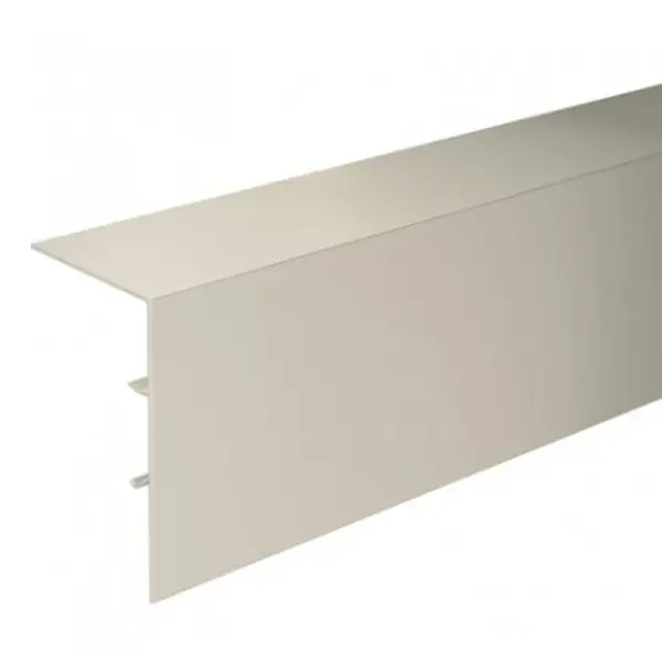 Bandeau aluminium à clipser SAF 10/80 L. 1,95 m + Supports - MANTION SAS - 13041/195