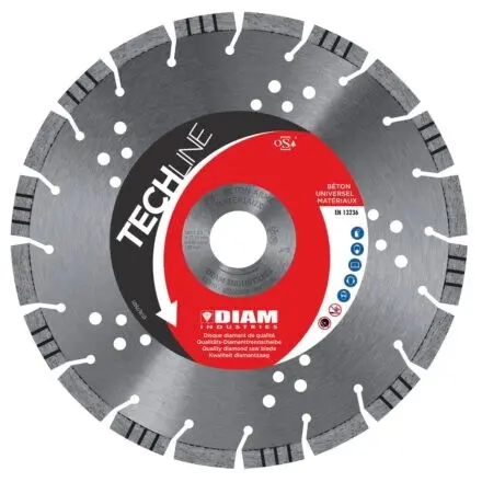 Disque diamant pour béton multi matériaux - DIAM INDUSTRIES - FX