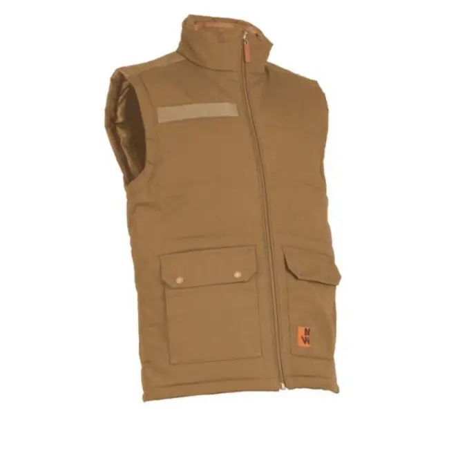Gilet sans manches de travail NOAH - Camel - NINE WORTHS - 1097