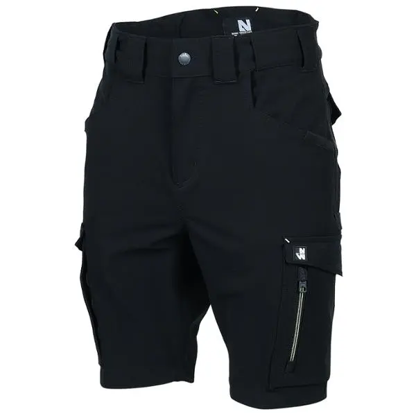 Bermuda de travail STAN - 1337 - NOIR - T.46 - NINE WORTH - 1337 STAN - NOIR T46