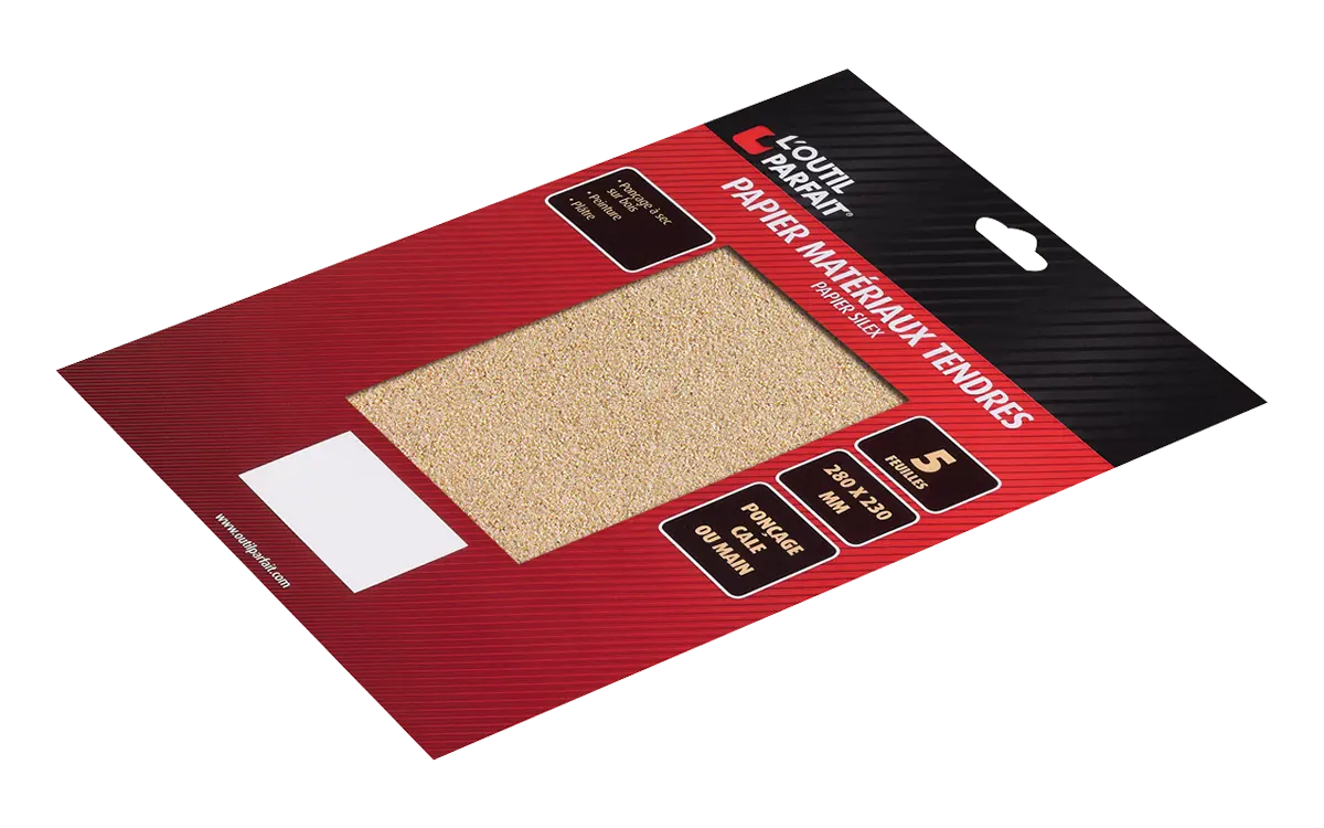 Assortiment abrasifs Grain 2X0, 2X2, 1X4 - OUTIL PARFAIT - 1281000