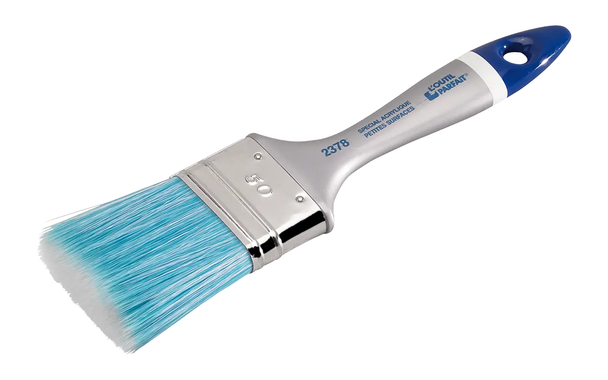 Brosse plate Acrylique Taille 70  Sortie Fibres 57 mm  Épaisseur 15 mm - OUTIL PARFAIT - 2378070