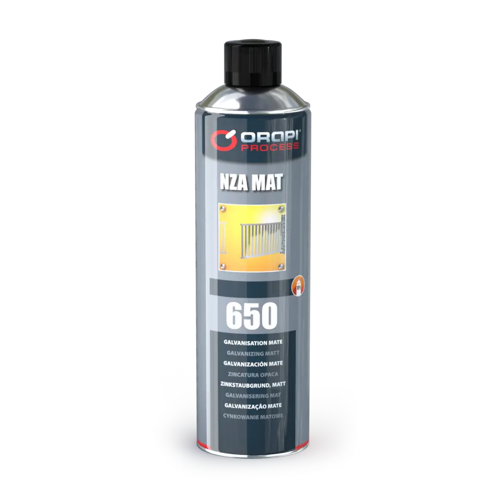 Galvanisation et peintures NZA MAT protection anticorrosion - Aérosol 650 ml - ORAPI - 4650A4