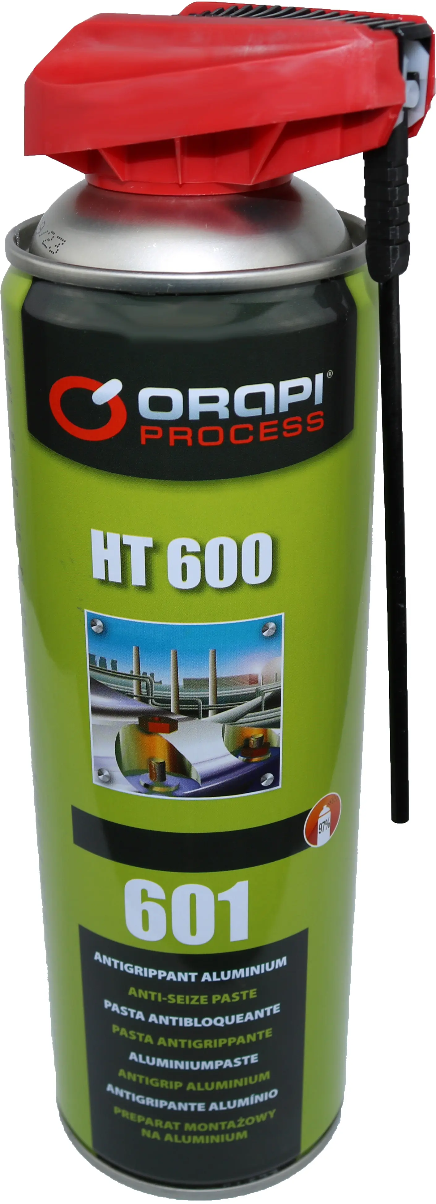 Pâte antigrippante aluminium HT 600 - Aérosol 650 ml - ORAPI - 4601A4