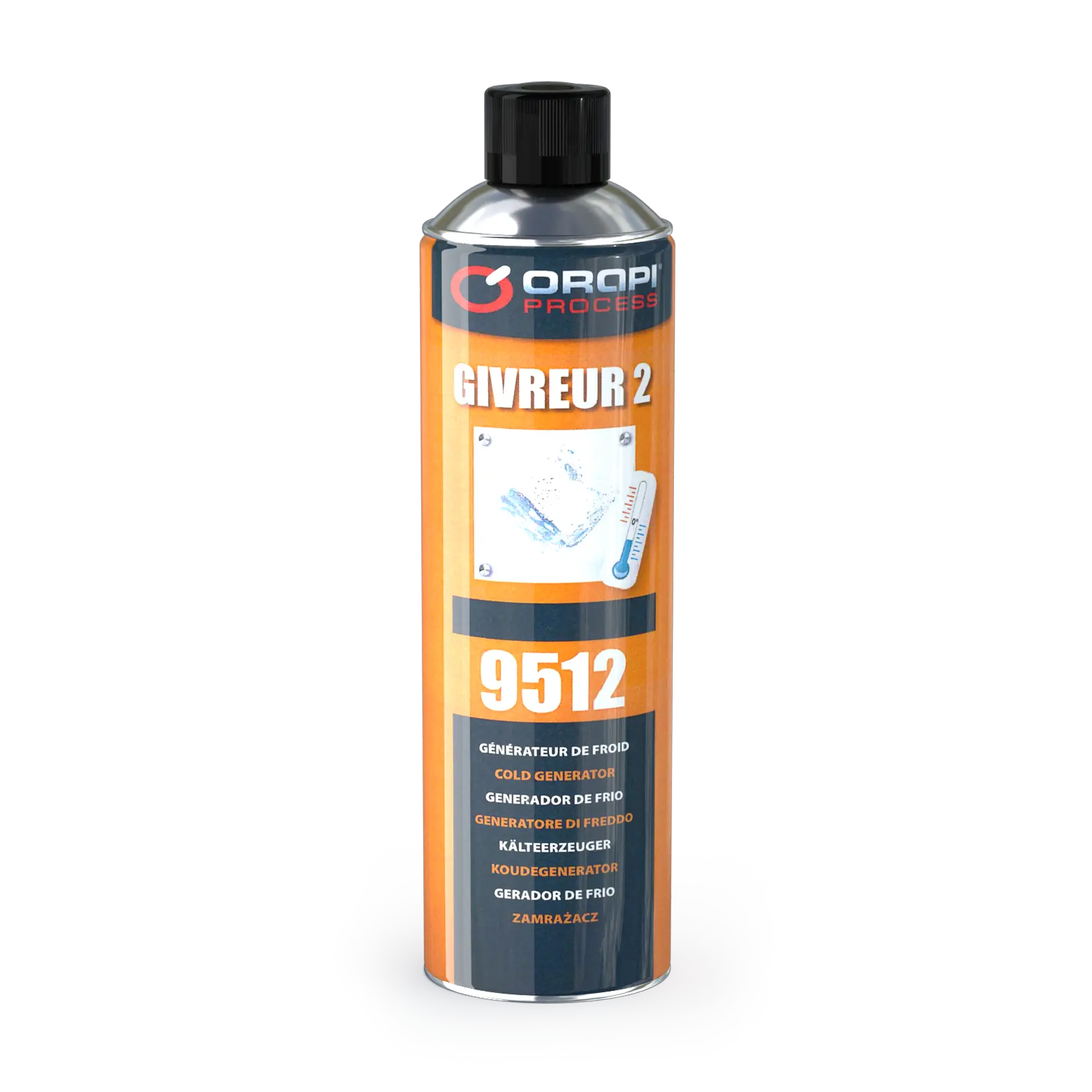 Nettoyant générateur de froid intense Givreur 2 - Aérosol 650 ml - ORAPI - 49512A4