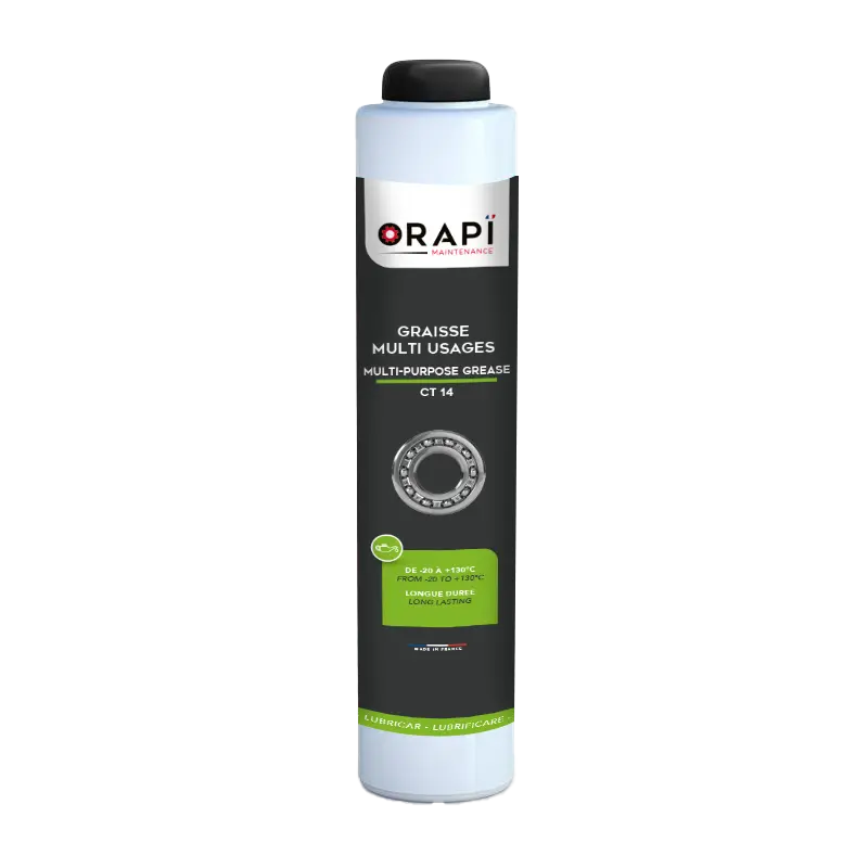 Graisse multi-usages CT 14 - Cartouche de 400 g - ORAPI - 3602C4